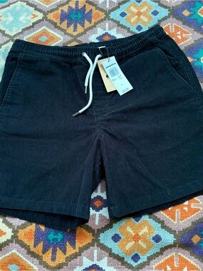 Quick Silver TaxerCord Shorts Men’s Size Medium Textured Original Fit Vintage